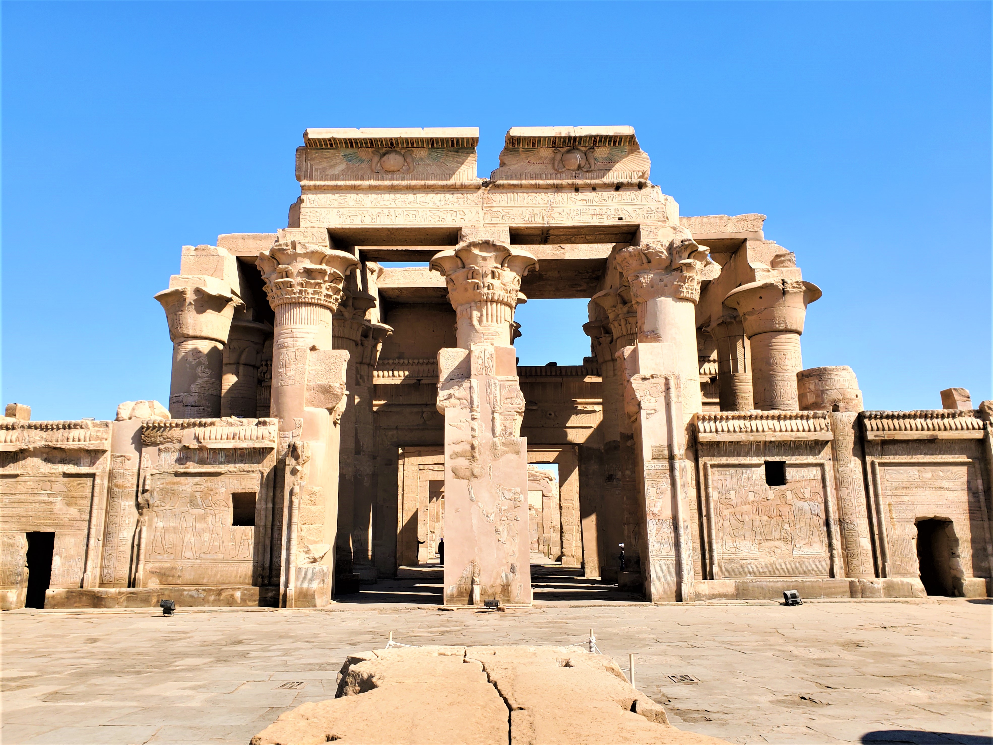 The majestic Kom Ombo temple between Luxor and Aswan, in Egypt