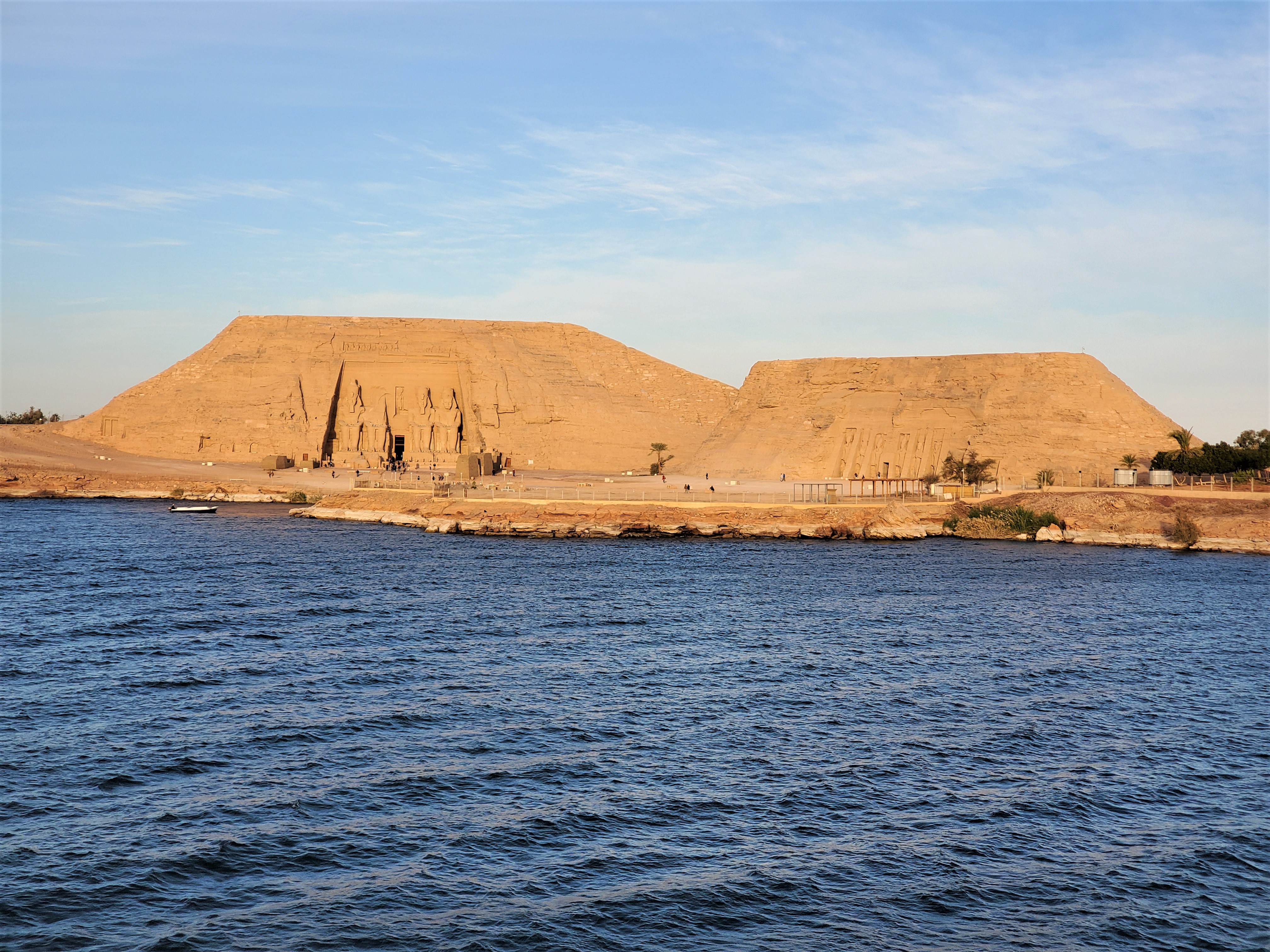 Abu Simbel Temples from the Lake