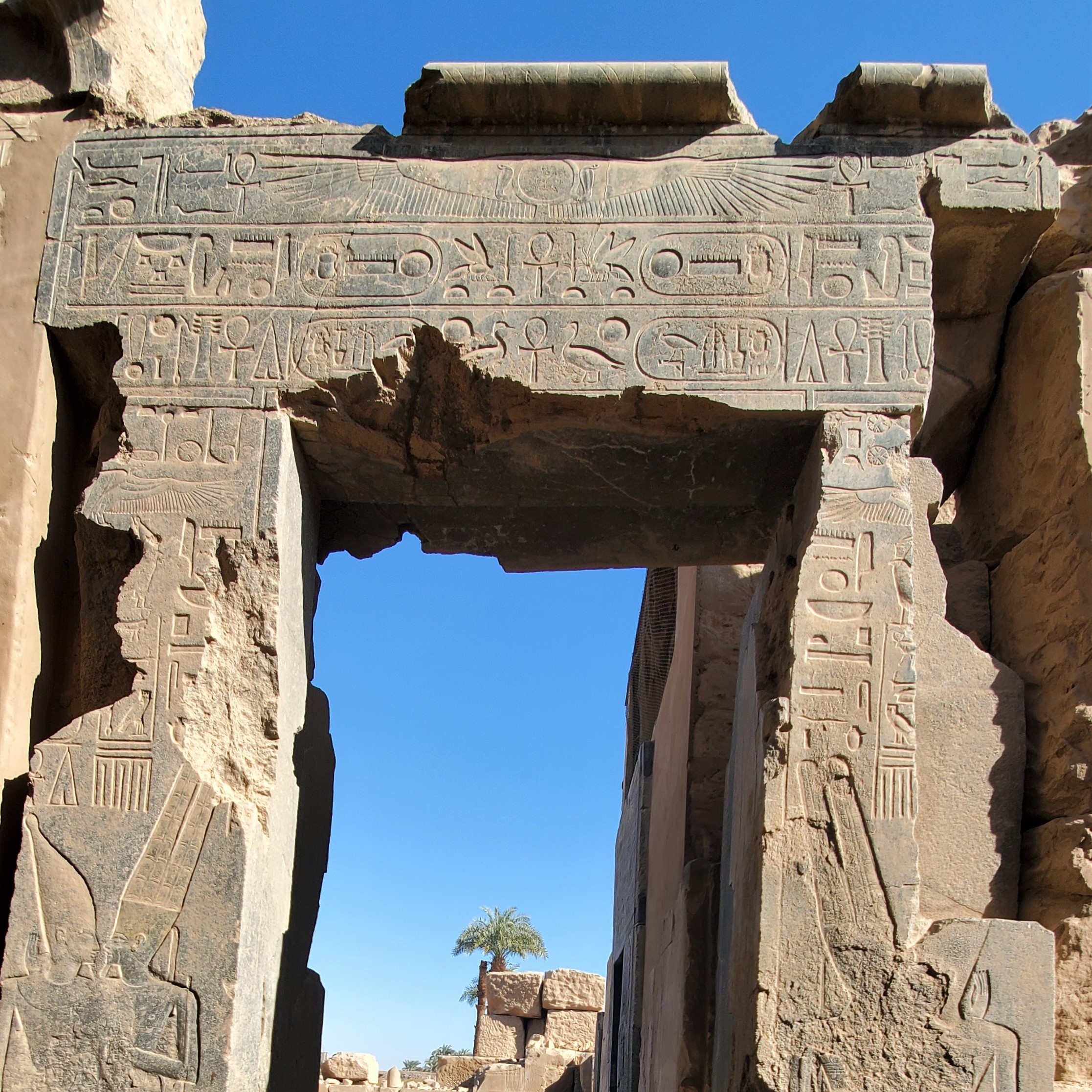 doorway in Karnak temple