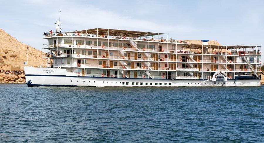 Beautiful cruise boat on Lake Nasser